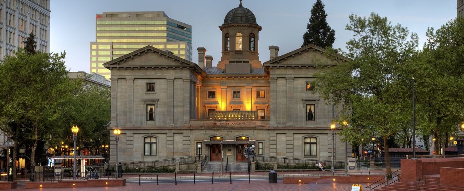 Pioneer Square Courthouse in Portland, Oregon